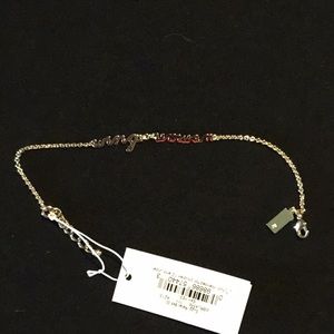 Kate Spade Wing Woman Bracelet, new